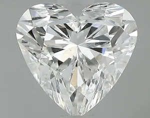 1ct HEART F SI1 Natural diamond