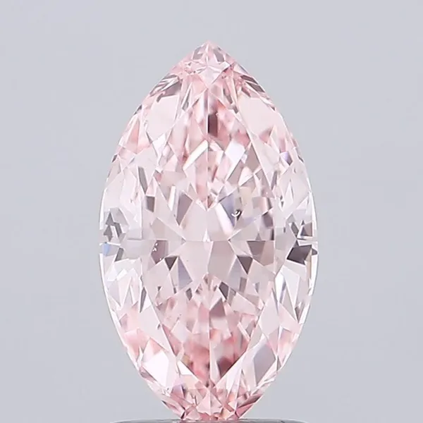 2.01ct MARQUISE Fancy Vivid Pink VS1 Coloured Lab diamond