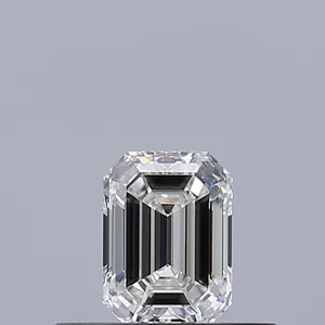0.31ct EMERALD F VVS2 Natural diamond