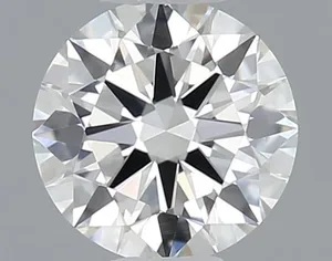 0.3ct ROUND H VS2 Natural diamond