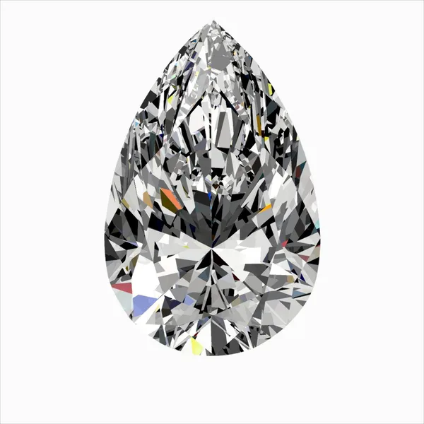 0.46ct PEAR G VVS2 Natural diamond