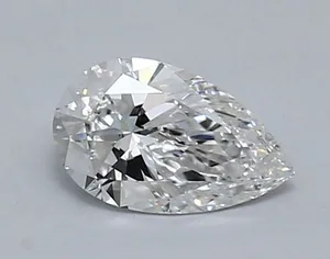 0.84ct PEAR D VVS2 Lab diamond