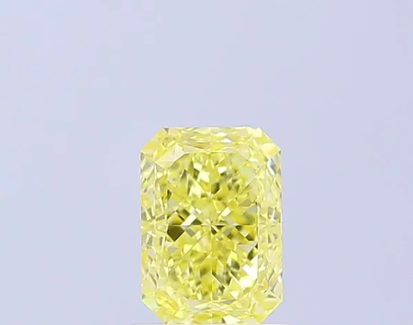 1.06ct RADIANT Fancy Intense Yellow VVS2 Coloured Lab diamond