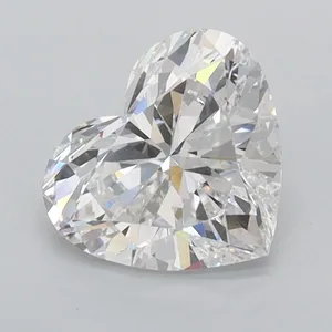 1.32ct HEART D VVS2 Lab diamond