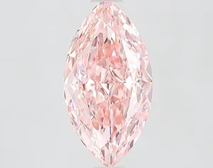 2.02ct MARQUISE Fancy Vivid Pink VS1 Coloured Lab diamond