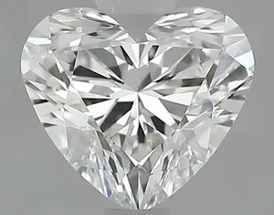 0.84ct HEART F VS1 Natural diamond
