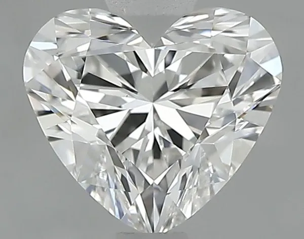 0.84ct HEART F VS1 Natural diamond