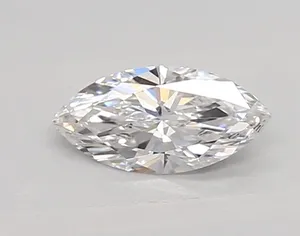 0.38ct MARQUISE D VVS1 Lab diamond