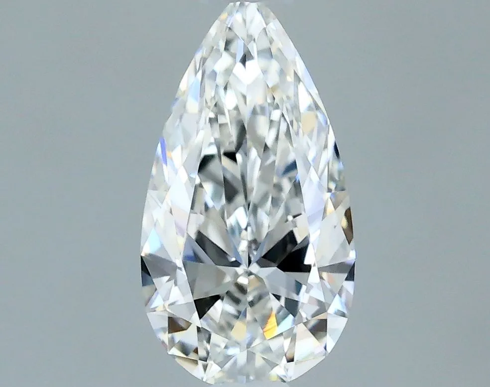 0.42ct PEAR F VVS1 Natural diamond