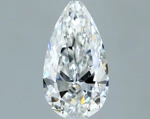 0.42ct PEAR F VVS1 Natural diamond