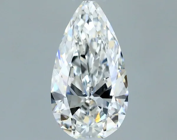 0.42ct PEAR F VVS1 Natural diamond