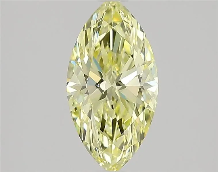 1.01ct MARQUISE Fancy Intense Yellow VVS1 Coloured Lab diamond