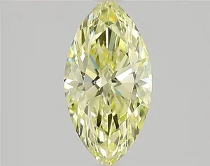 1.01ct MARQUISE Fancy Intense Yellow VVS1 Coloured Lab diamond