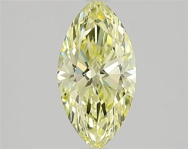 1.01ct MARQUISE Fancy Intense Yellow VVS1 Coloured Lab diamond