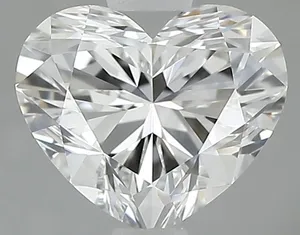 0.86ct HEART E VVS1 Natural diamond