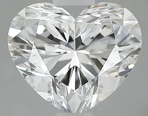 0.86ct HEART E VVS1 Natural diamond