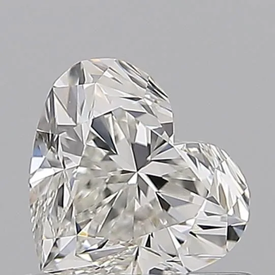 0.7ct HEART H VVS1 Natural diamond