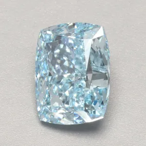 1.33ct CUSHION Fancy Vivid Blue VS1 Coloured Lab diamond