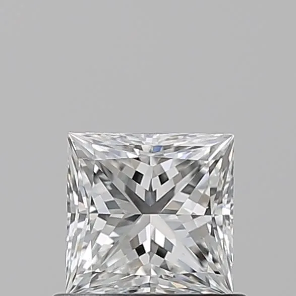 0.72ct PRINCESS F VVS1 Natural diamond
