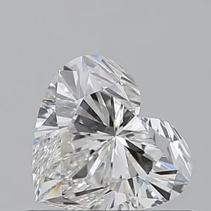 0.7ct HEART G VVS2 Natural diamond