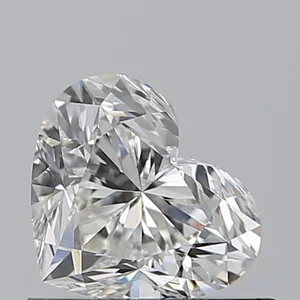 0.7ct HEART H VVS1 Natural diamond