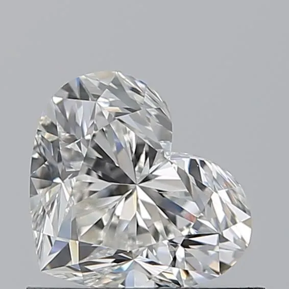 0.7ct HEART H VVS1 Natural diamond