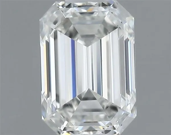 0.5ct EMERALD F VVS2 Natural diamond