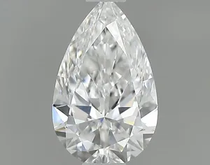 0.41ct PEAR F SI1 Natural diamond