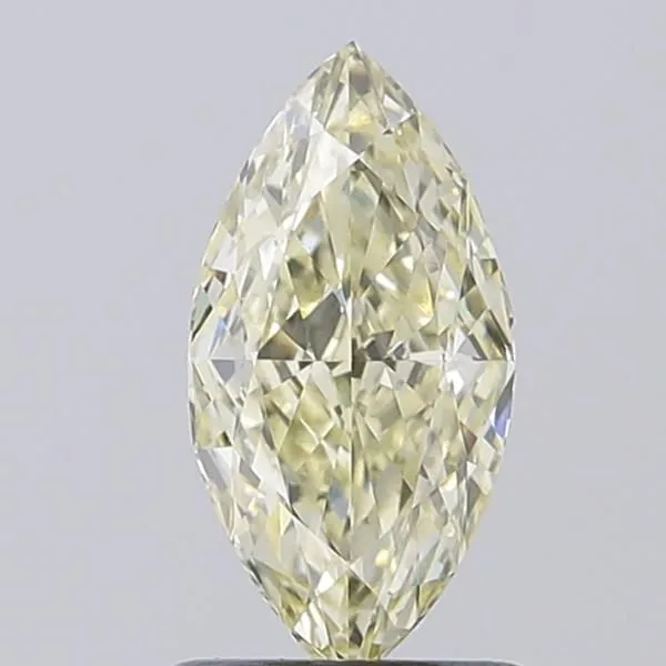 1.05ct MARQUISE Fancy Light Yellow VS1 Coloured Lab diamond