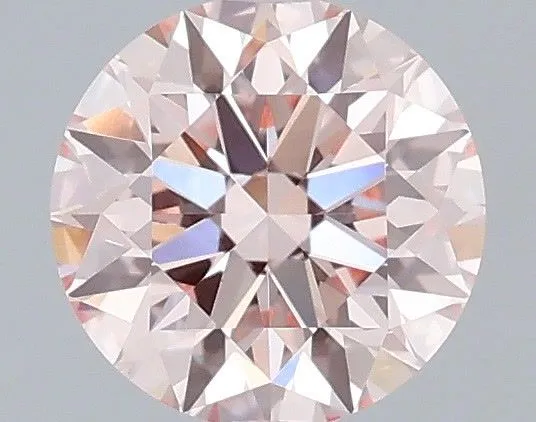 1.05ct ROUND Fancy Intense Pink VVS2 Coloured Lab diamond