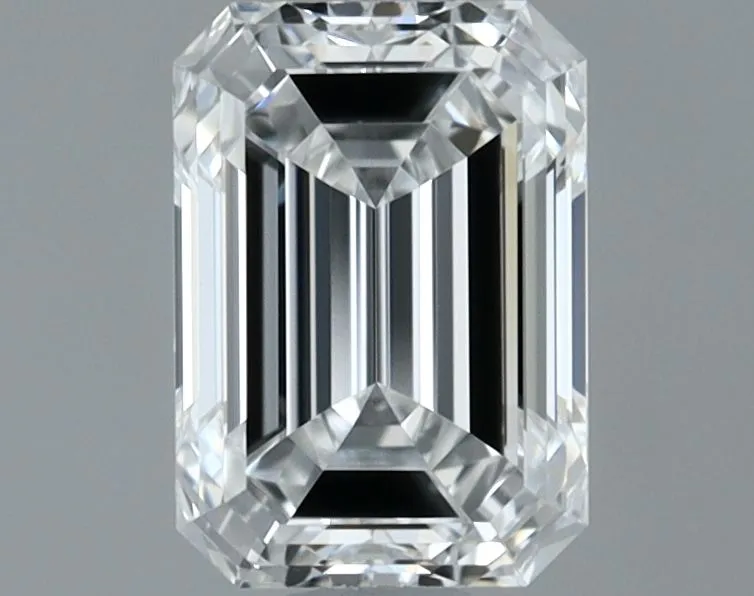 0.60ct EMERALD F VS2 Natural diamond