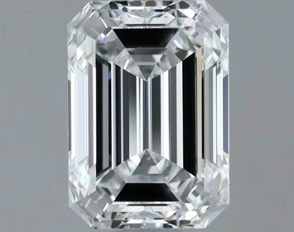 0.6ct EMERALD F VS2 Natural diamond