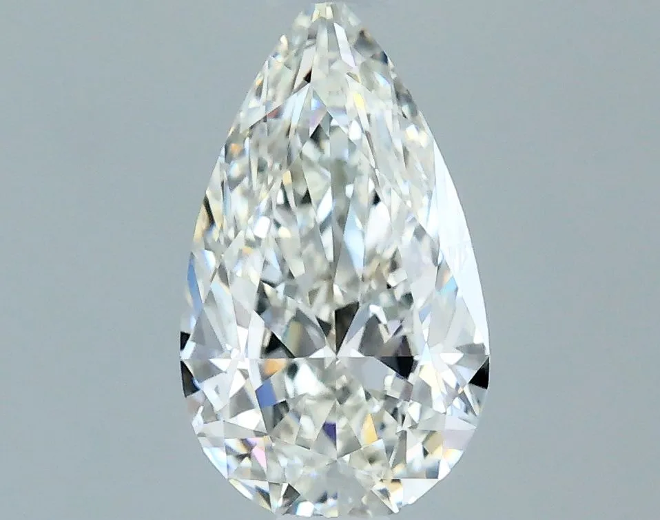 0.54ct PEAR H IF Natural diamond