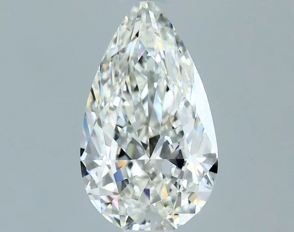 0.54ct PEAR H IF Natural diamond