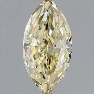 1.15ct MARQUISE Fancy Yellow VS2 Coloured Lab diamond