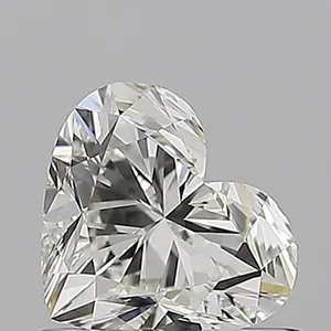 0.73ct HEART H VVS1 Natural diamond