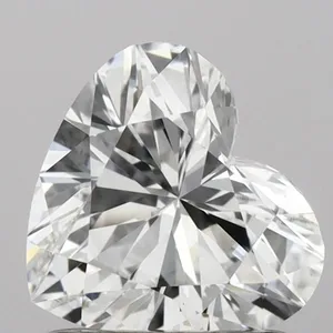 0.88ct HEART D VS1 Lab diamond