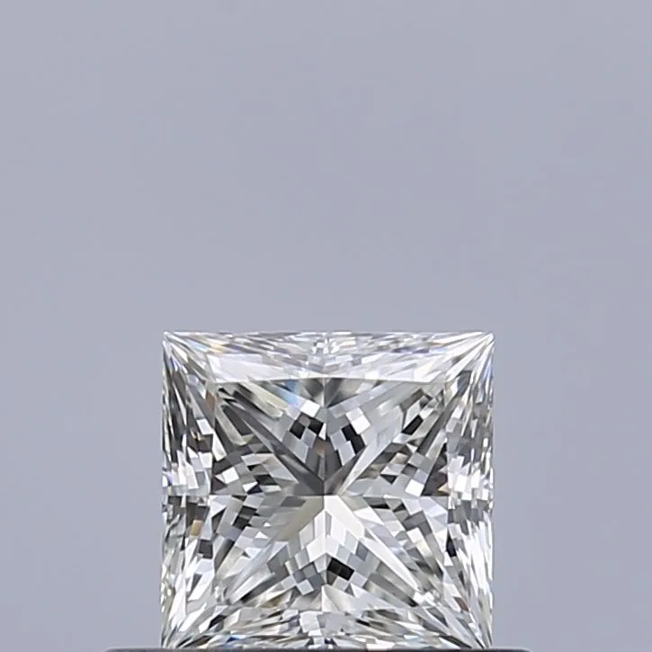 0.51ct PRINCESS H VVS1 Natural diamond