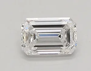 0.65ct EMERALD D VVS1 Lab diamond