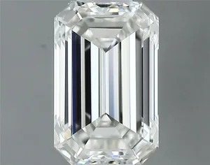 0.5ct EMERALD H VVS2 Natural diamond