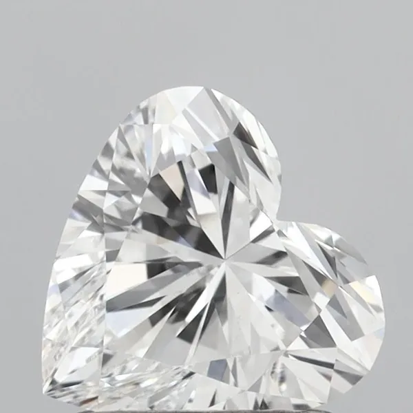 1.08ct HEART D VS1 Lab diamond