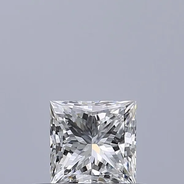 0.36ct PRINCESS E VVS2 Natural diamond