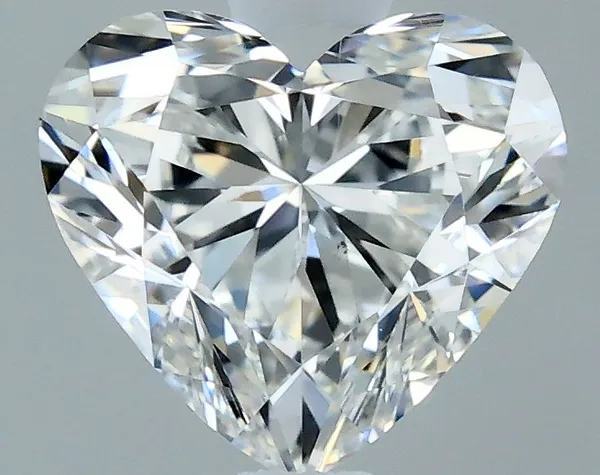 0.7ct HEART F VS2 Natural diamond