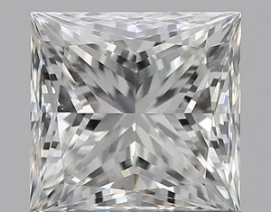 0.71ct PRINCESS G VVS2 Natural diamond