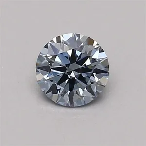 0.33ct ROUND Fancy Vivid Blue IF Coloured Lab diamond