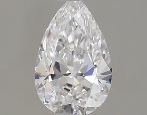 0.4ct PEAR D VVS2 Natural diamond