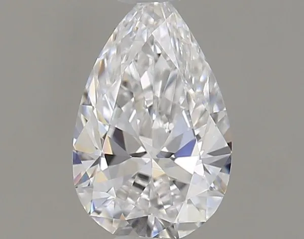 0.4ct PEAR D VVS2 Natural diamond