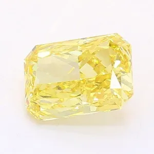 1.04ct RADIANT Fancy Intense Yellow VS1 Coloured Lab diamond