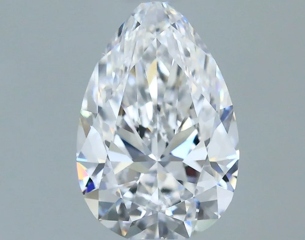 0.58ct PEAR D VS2 Natural diamond