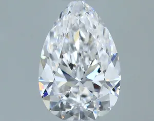0.58ct PEAR D VS2 Natural diamond